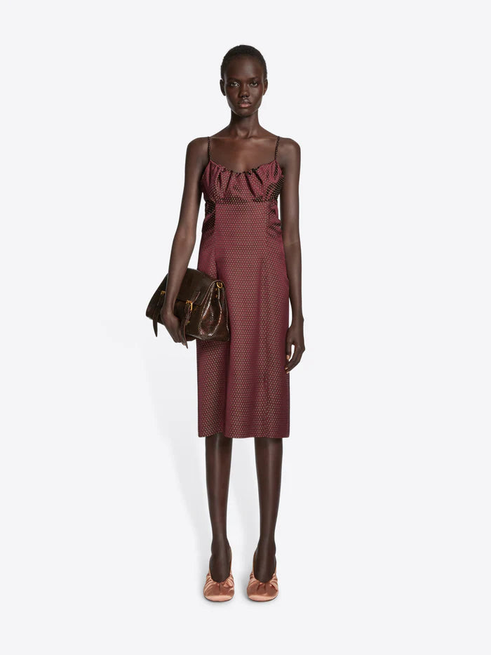 Jacquard Slip Dress
