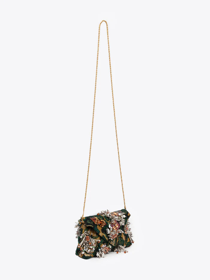 Embellished envelope bag