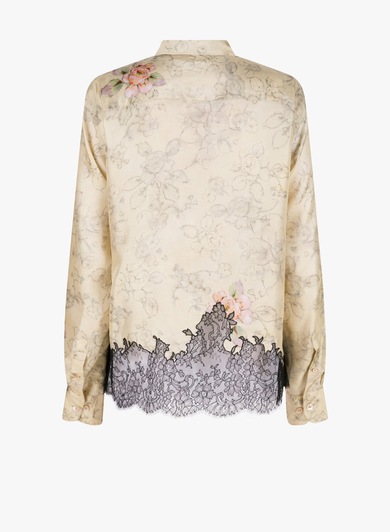Chowy Lace Detail Blouse