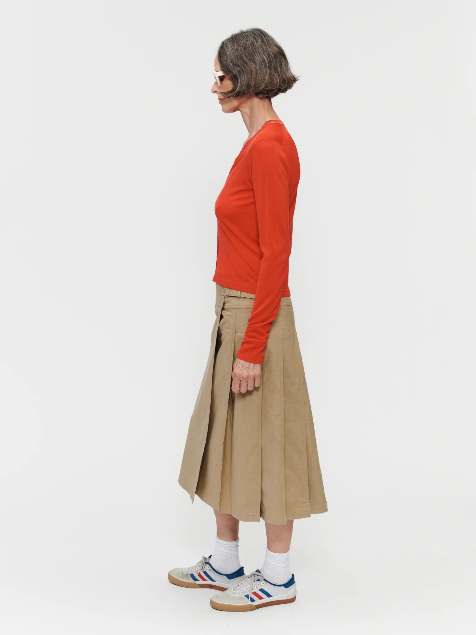 Pleated Wrap Skirt Tempe