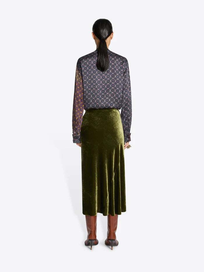 Midi Drape Skirt
