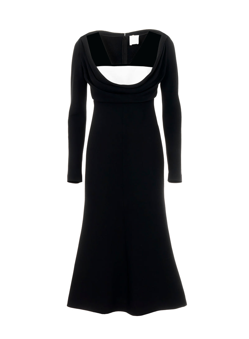 Long Sleeve Dress in Black