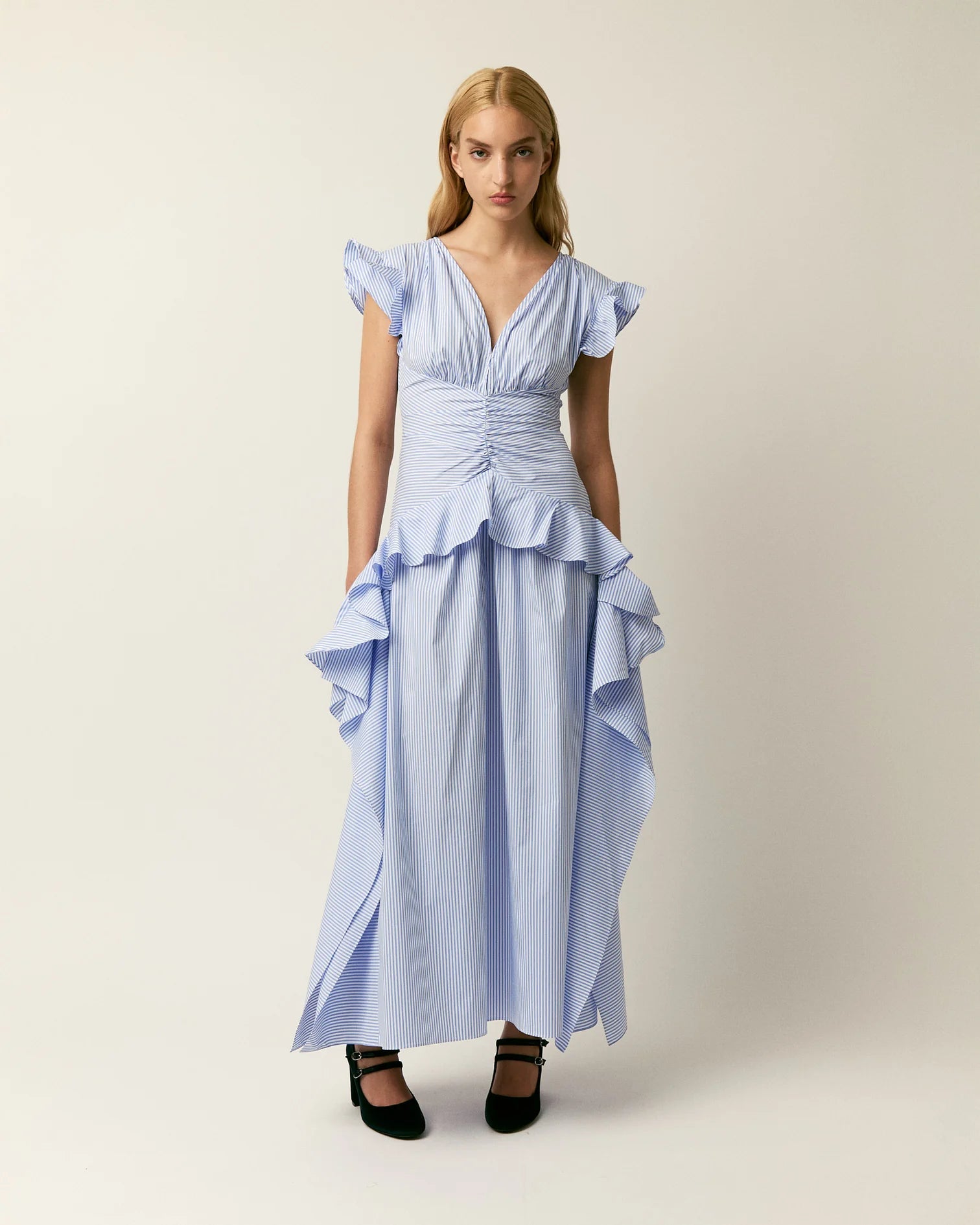 The Dani dress in cotton poplin