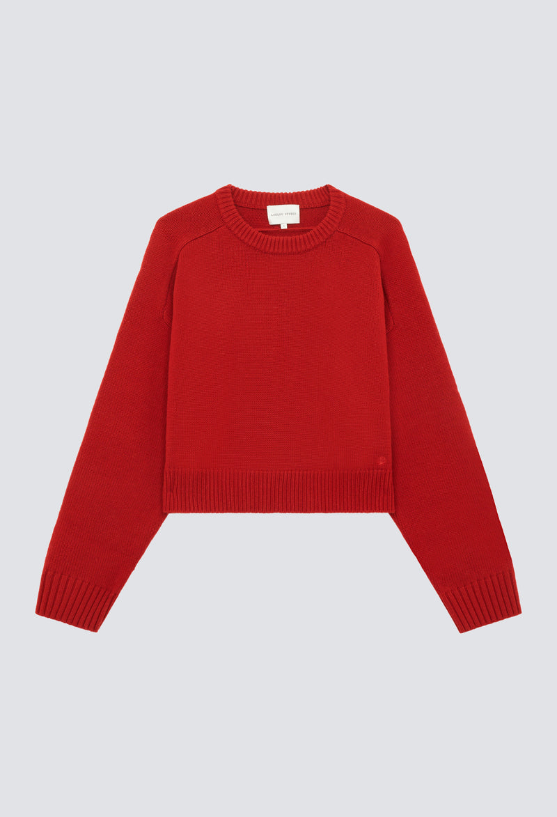Bruzzi Sweater in Red