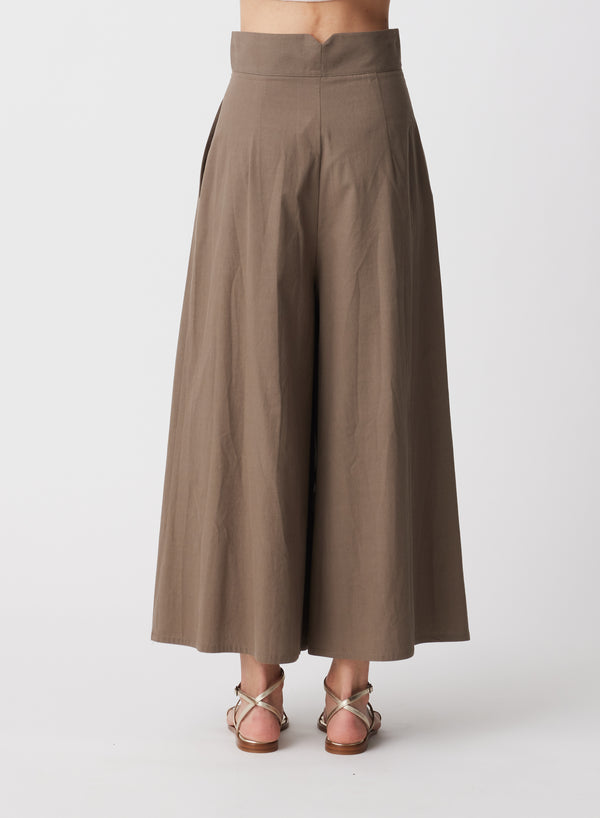 High Waisted Pants in Fango
