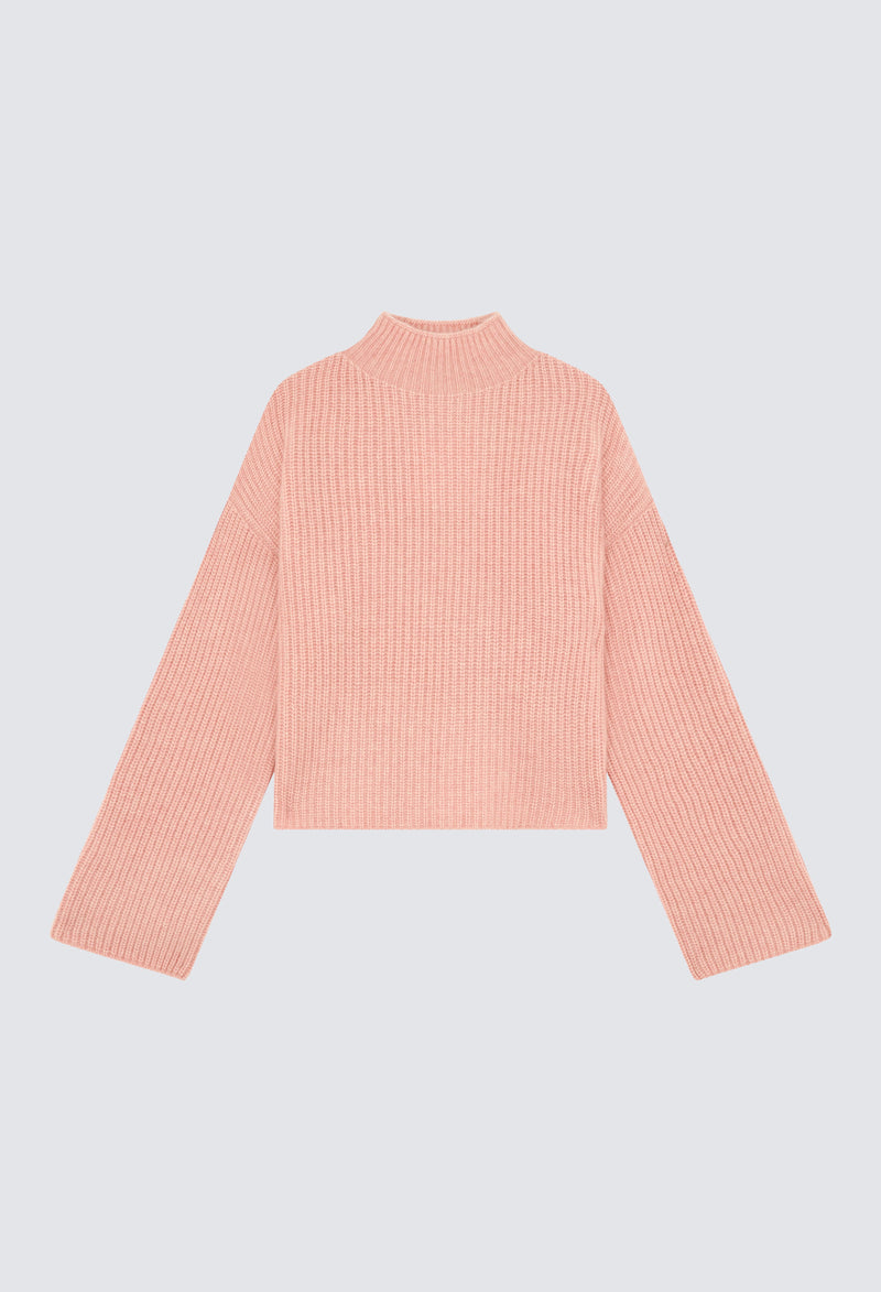 Faro Sweater in Pink Melange