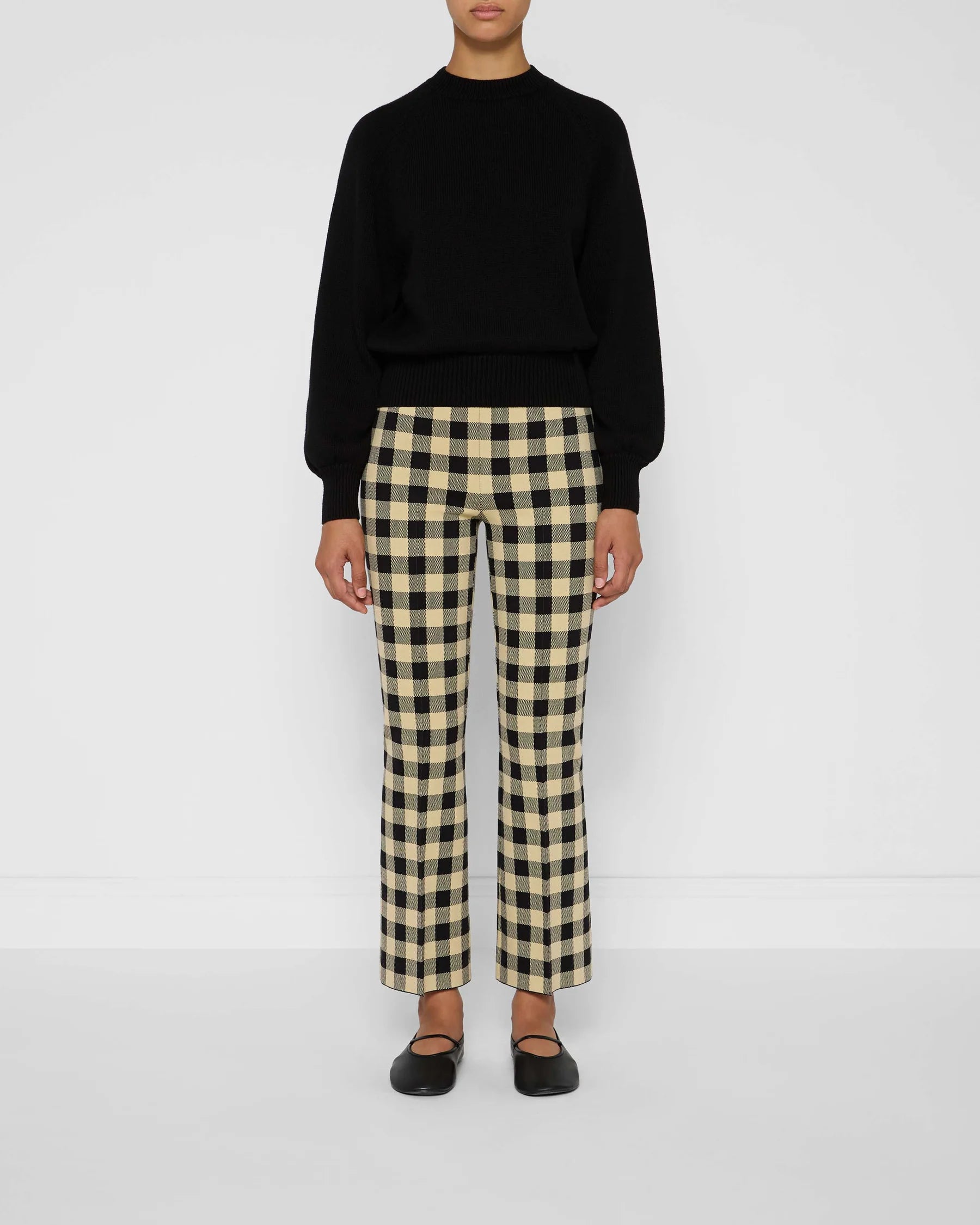 Kick Pant Black Gingham