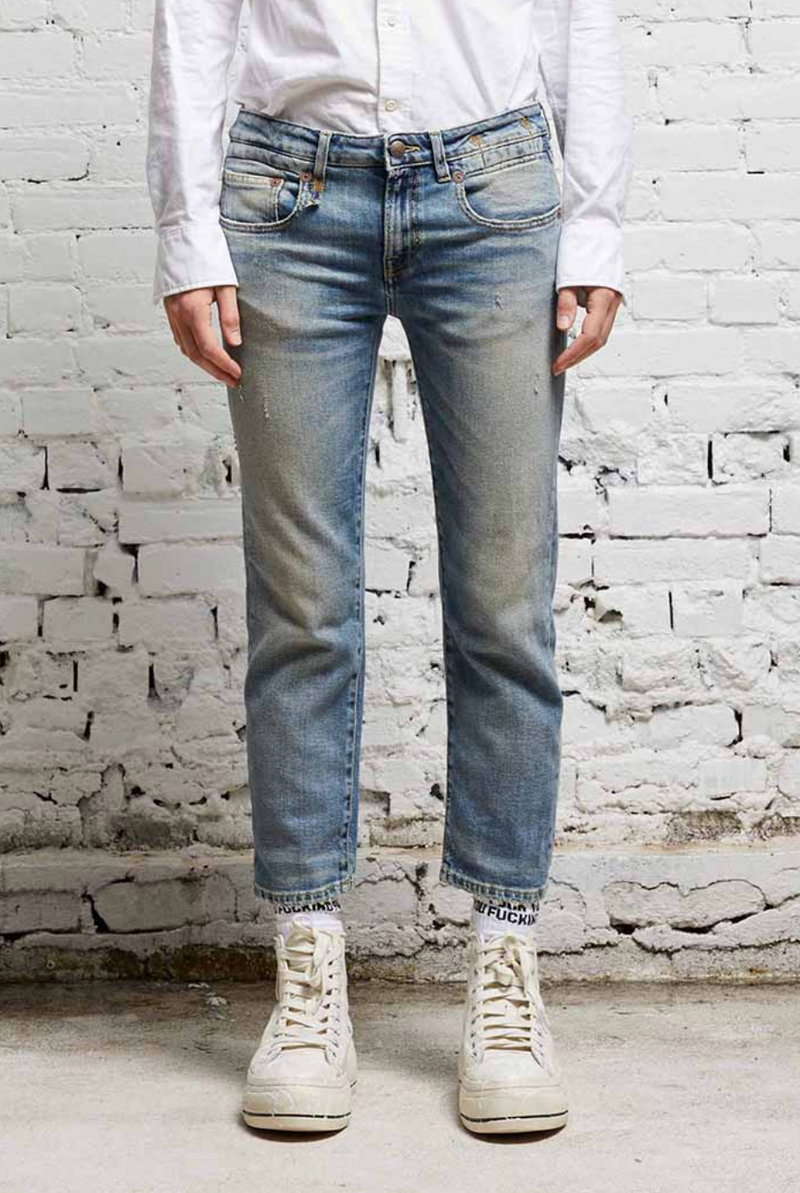 Boy Straight Jean in Hester Stretch