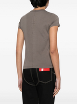 Cropped Level T-Shirt in Dust