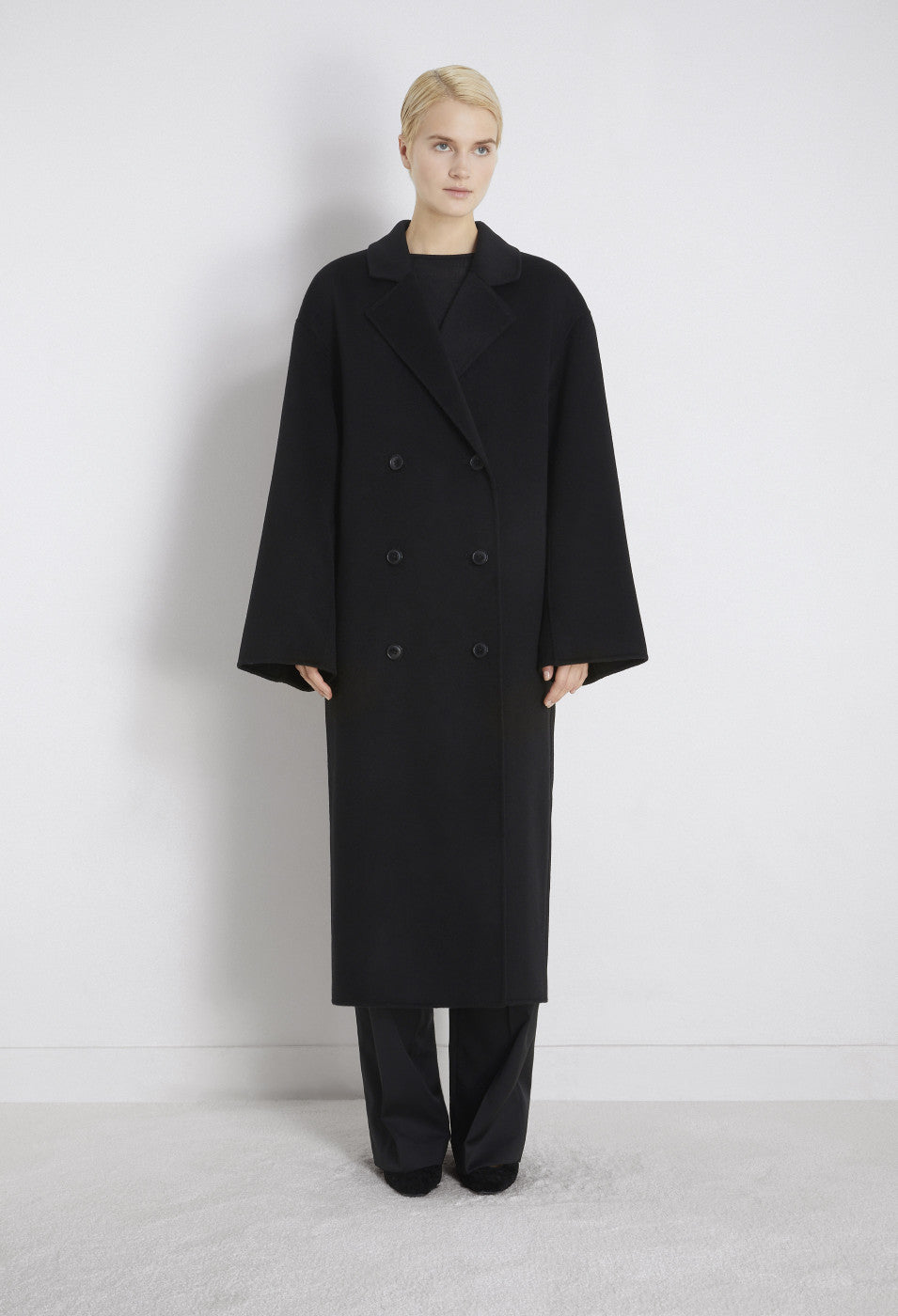 BORNEO Wool and cashmere coat