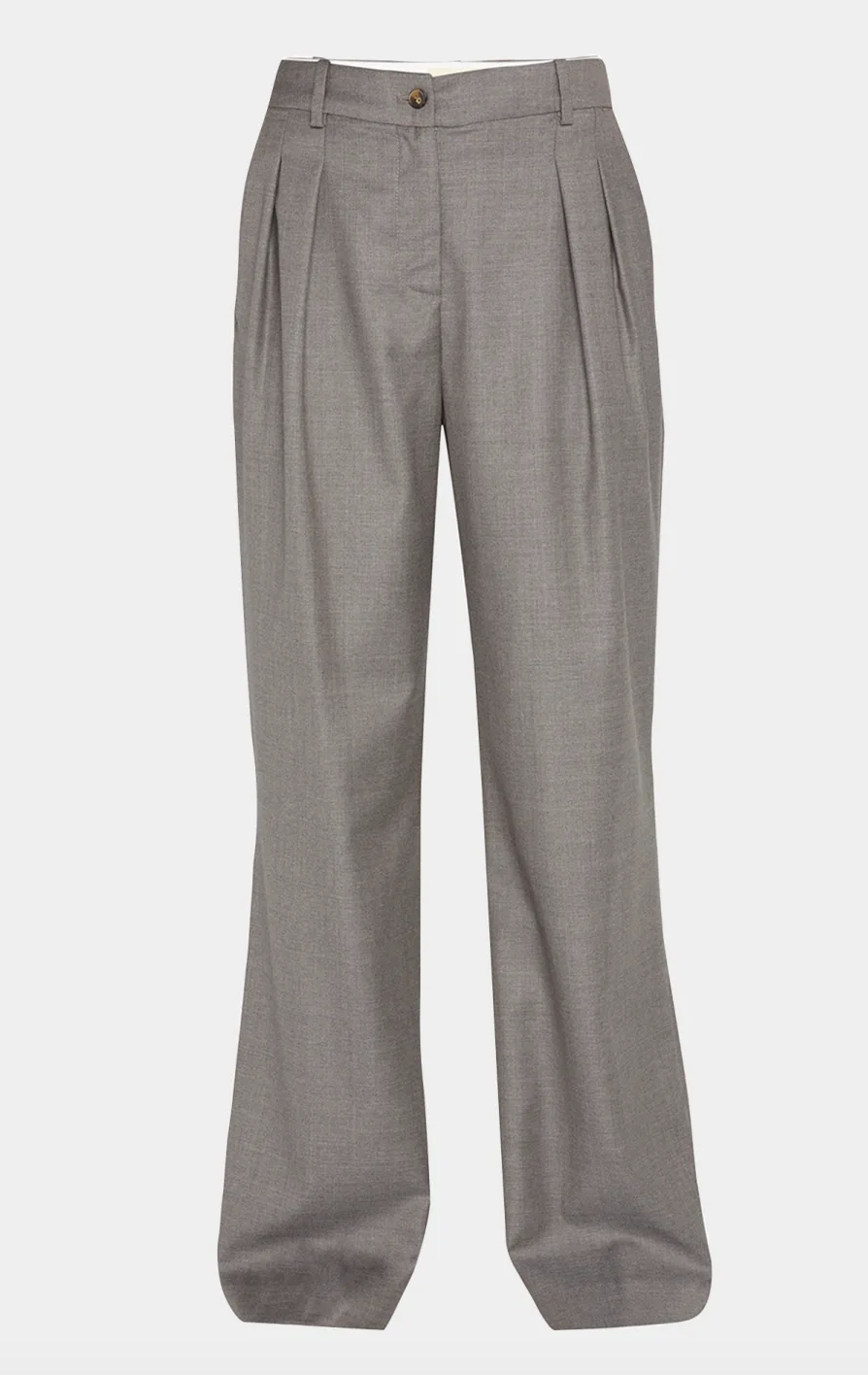 LouLou New Sbiru Wide Leg Pants in Grey